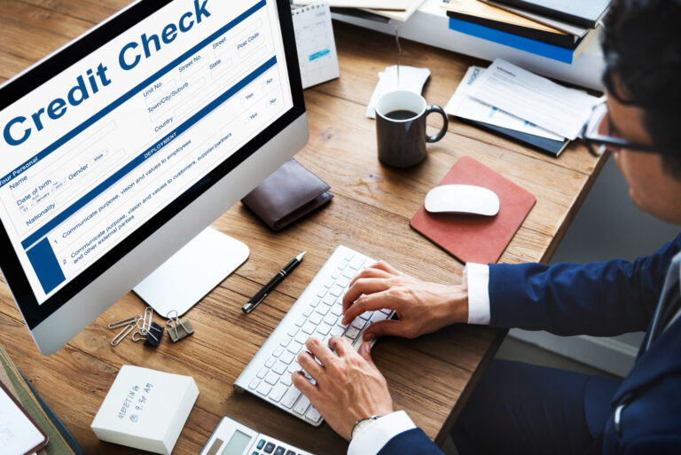 credit score calculator chart showing factors