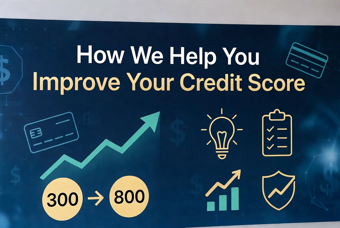 how we help you improve your credit score​