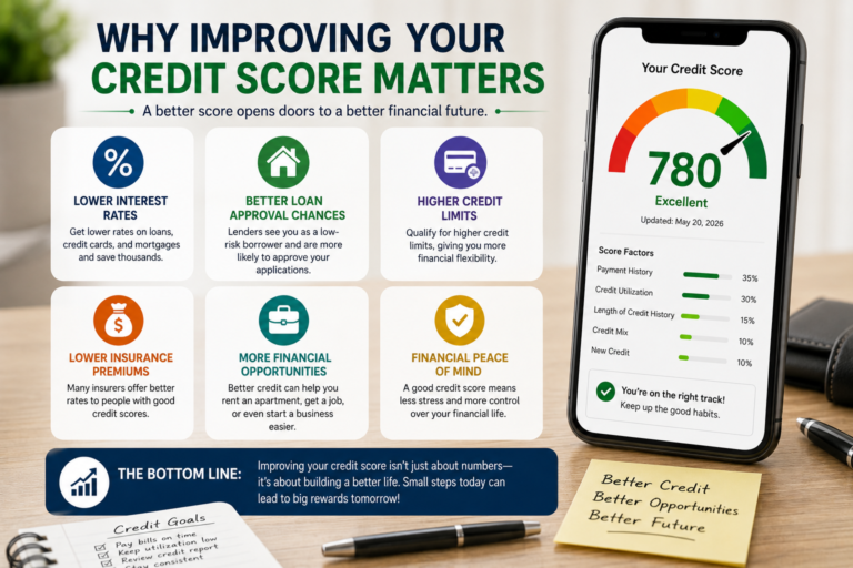 Steps to improve credit score
