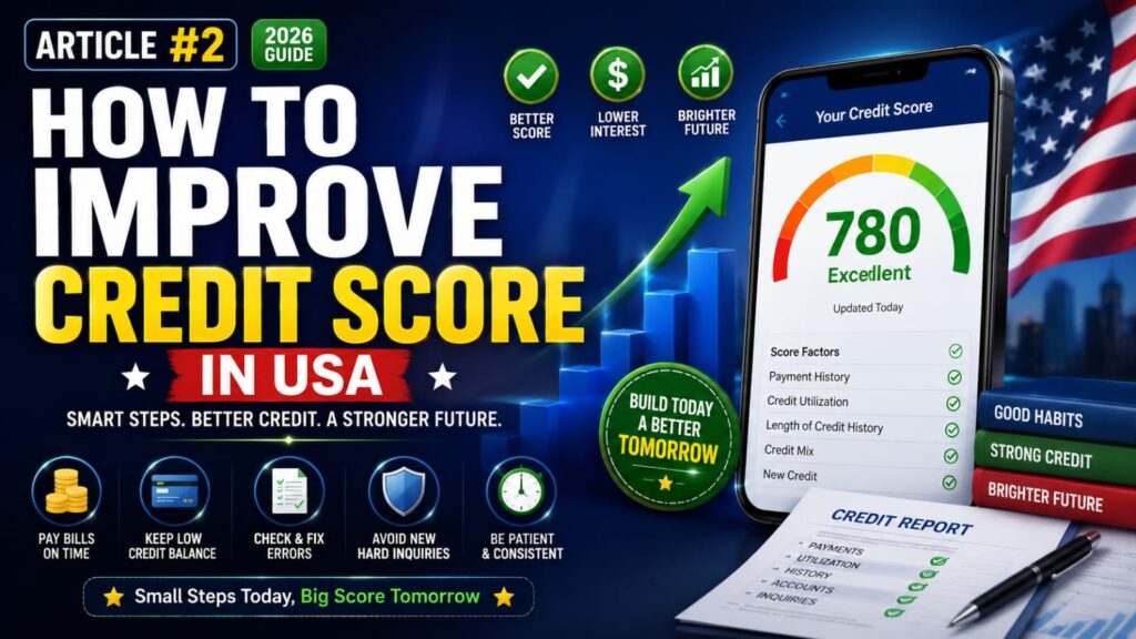 How to Improve Credit Score in USA