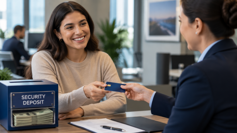 Secured credit card for poor credit applicants