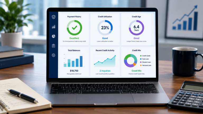 VantageScore factors affecting credit score